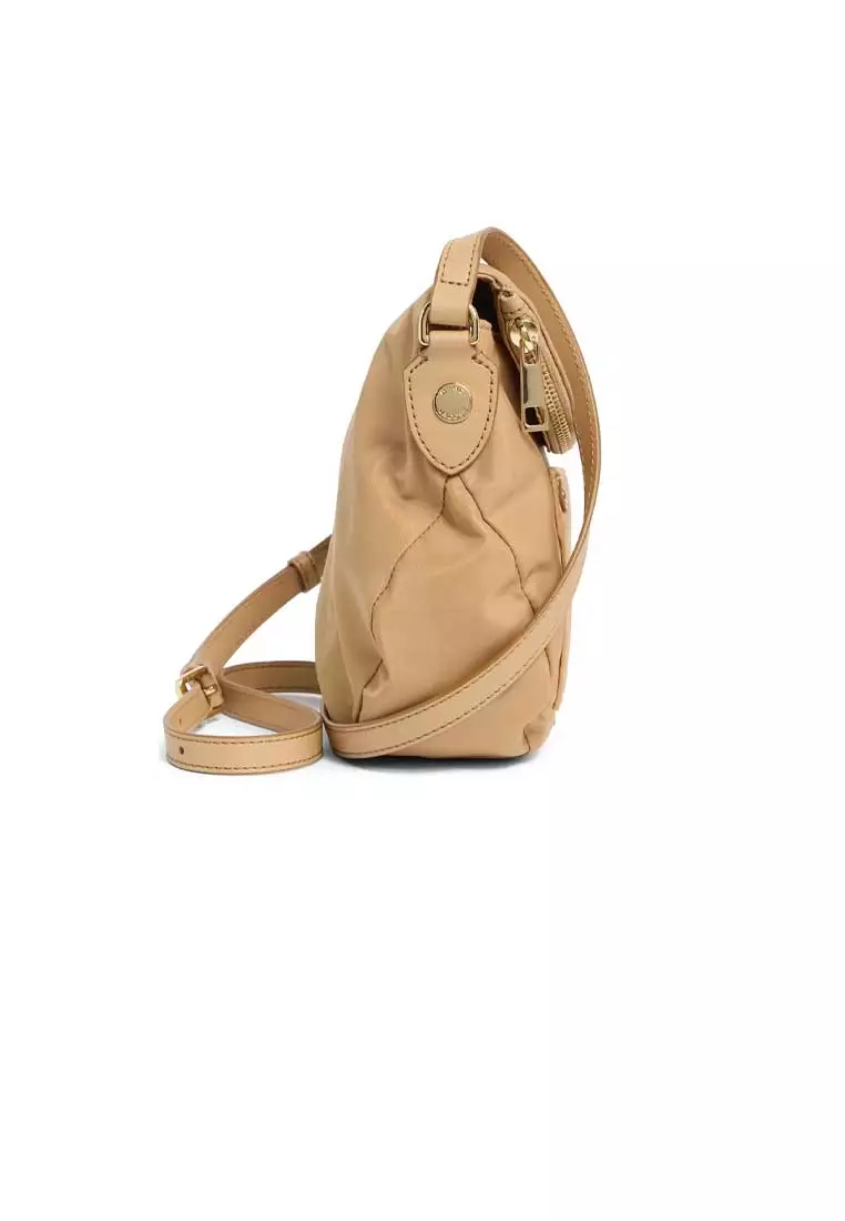 Preppy Nylon Mini Natasha Crossbody Bag Iced Coffee M0012909