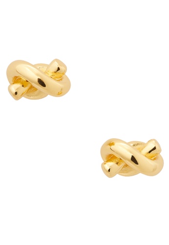 Kate Spade Kate Spade Sailor's Knot Studs Earrings in Gold o0r00064 |  ZALORA Philippines