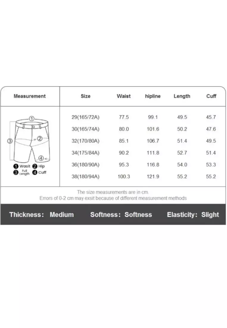 Men's Stretchy Denim Slim Low Rise Shorts (180° Elastic Waist) 01106225