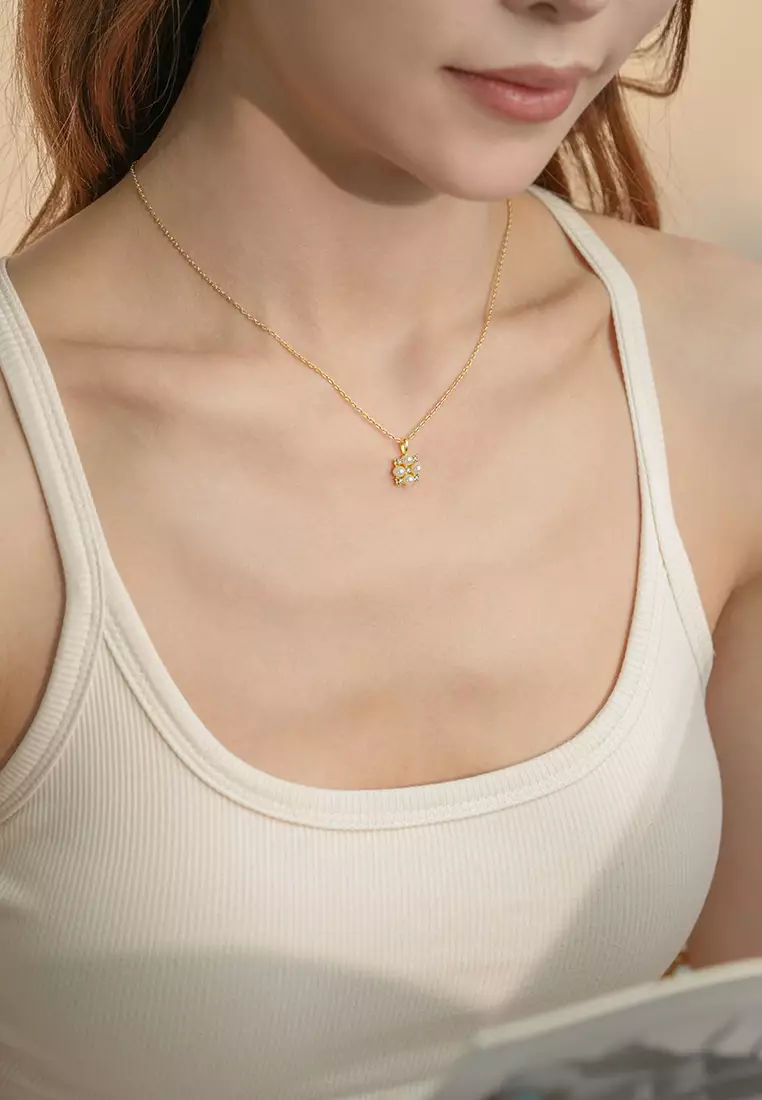 Kalung Wanita Titanium Anti Pudar Korea Elegan Wantia Original Kalung Cewek COD Kotak Indah