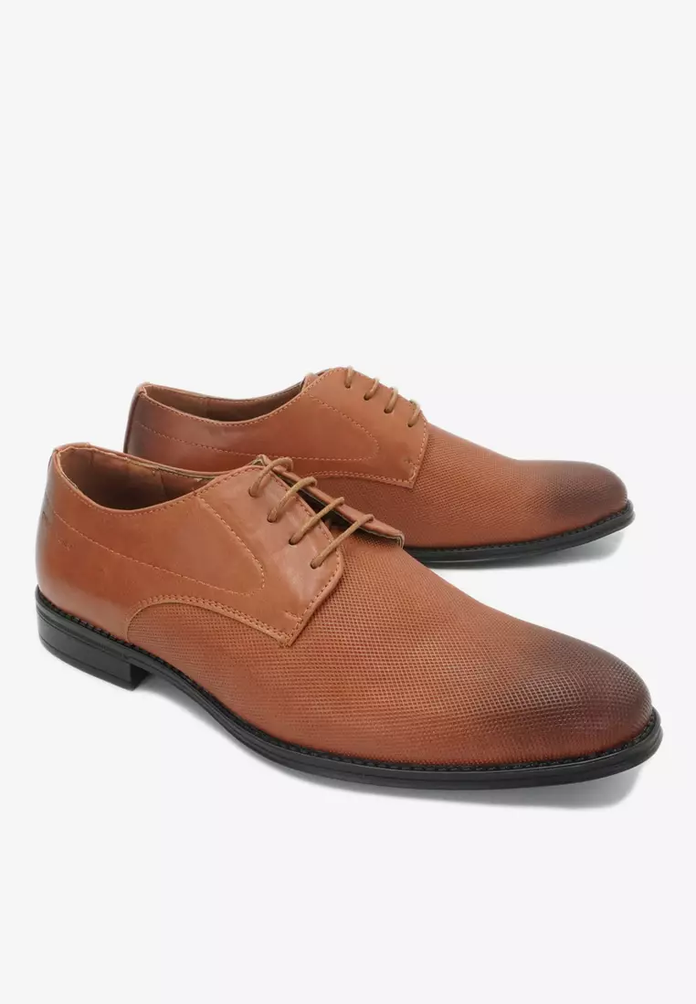Dr Cardin Men Pillow Foam Faux Leather Formal Lace-Up Shoes YOO-6772