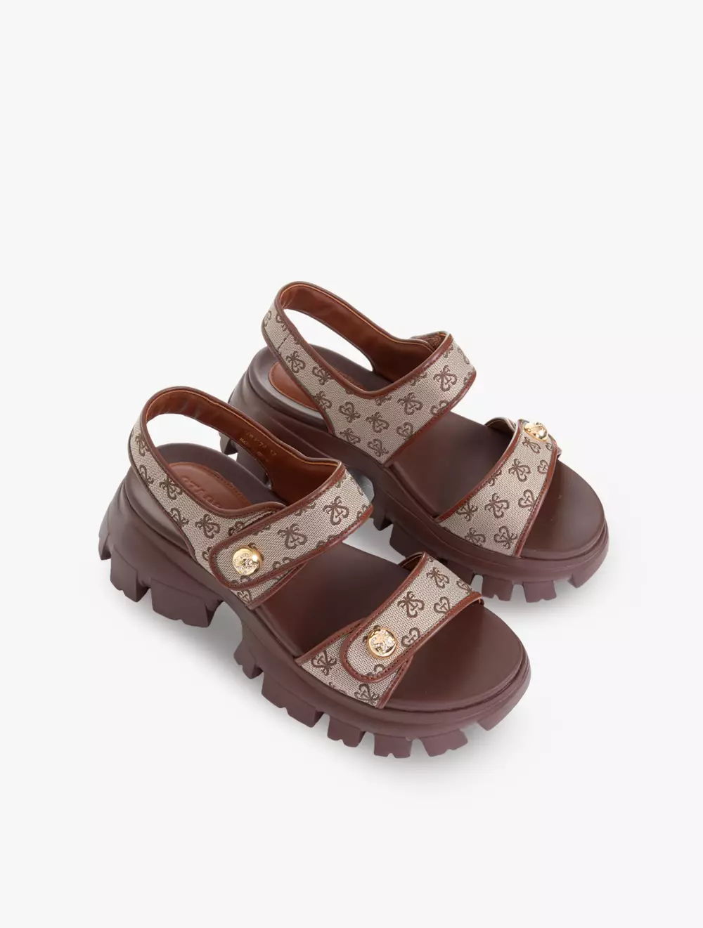 Staccato EBK74-700 Wedges Sandal - Brown