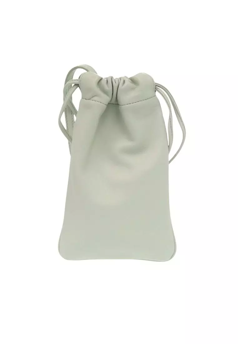 Pre-Loved Celine Calfskin Cuir Triomphe Phone Pouch
