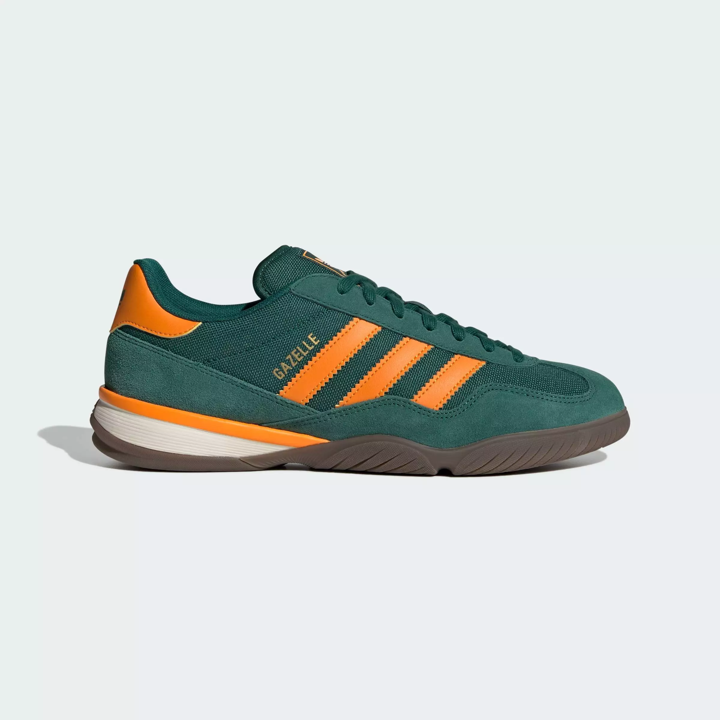 adidas gazelle silver green womens ADIDAS ORIGINALS GAZELLE INDOOR AYAKKABI beige and green sneakers for men  and women main image 1