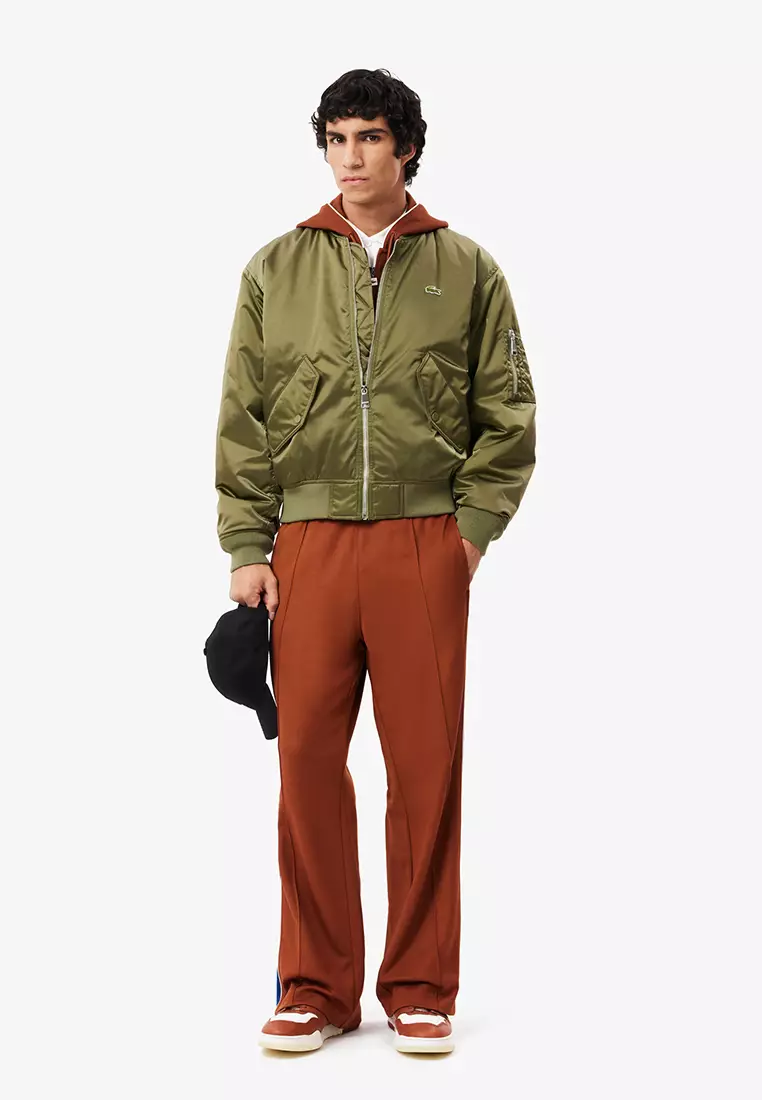Water-Repellent Padded Bomber Jacket
