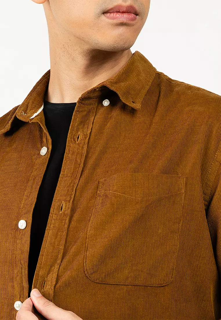 Corduroy Long Sleeve Shirt