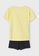 NAME IT yellow Jerl Short Sleeves & Shorts Set FEFF2KA47BA64CGS_2