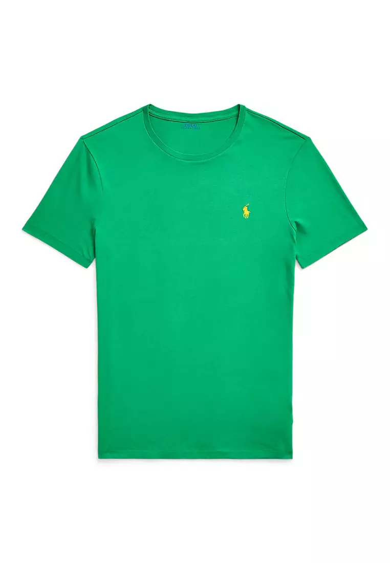 Custom Slim Fit Jersey Crewneck T-Shirt