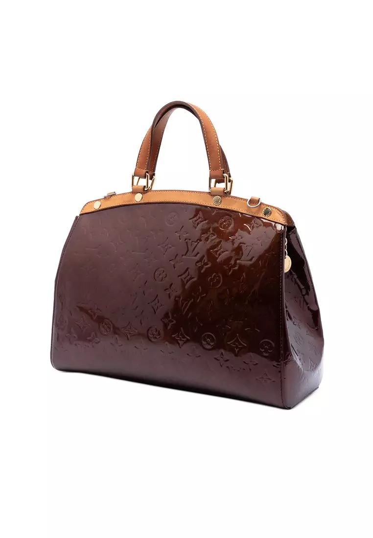 Pre-Loved Louis Vuitton Monogram Vernis Brea Gm