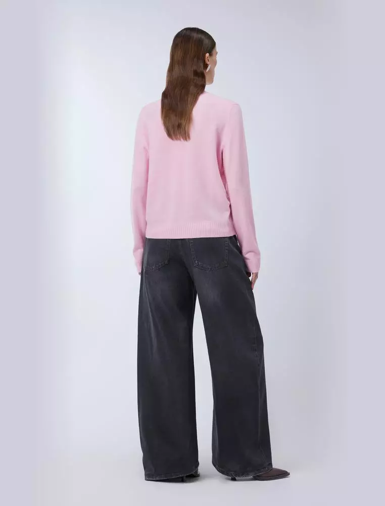 Long Sleeve Pullover Cashmere Sweater