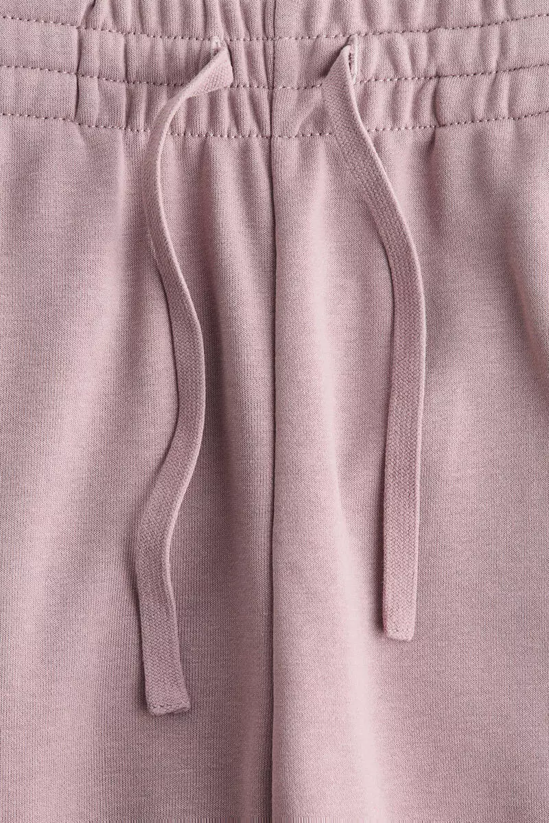 Pleat-front sweatpants