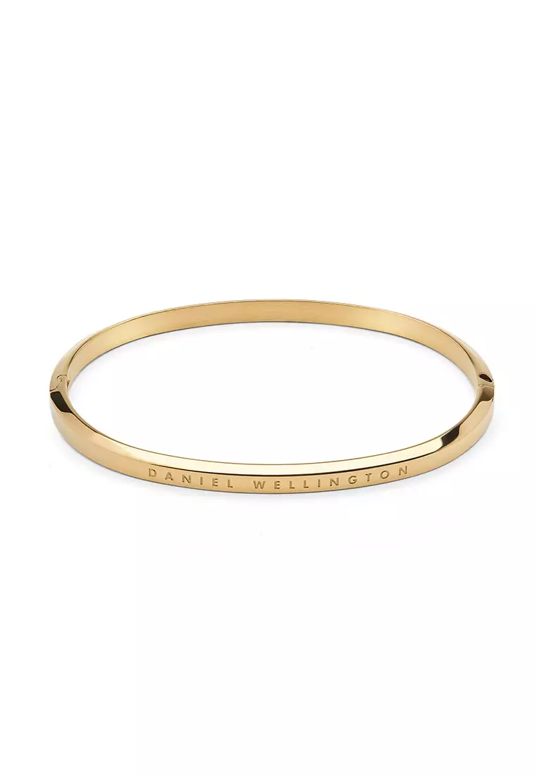 Classic Bangle Gold Unisex Bangle for women and men stainless steel crystal Bracelet DW Official Authentic Original