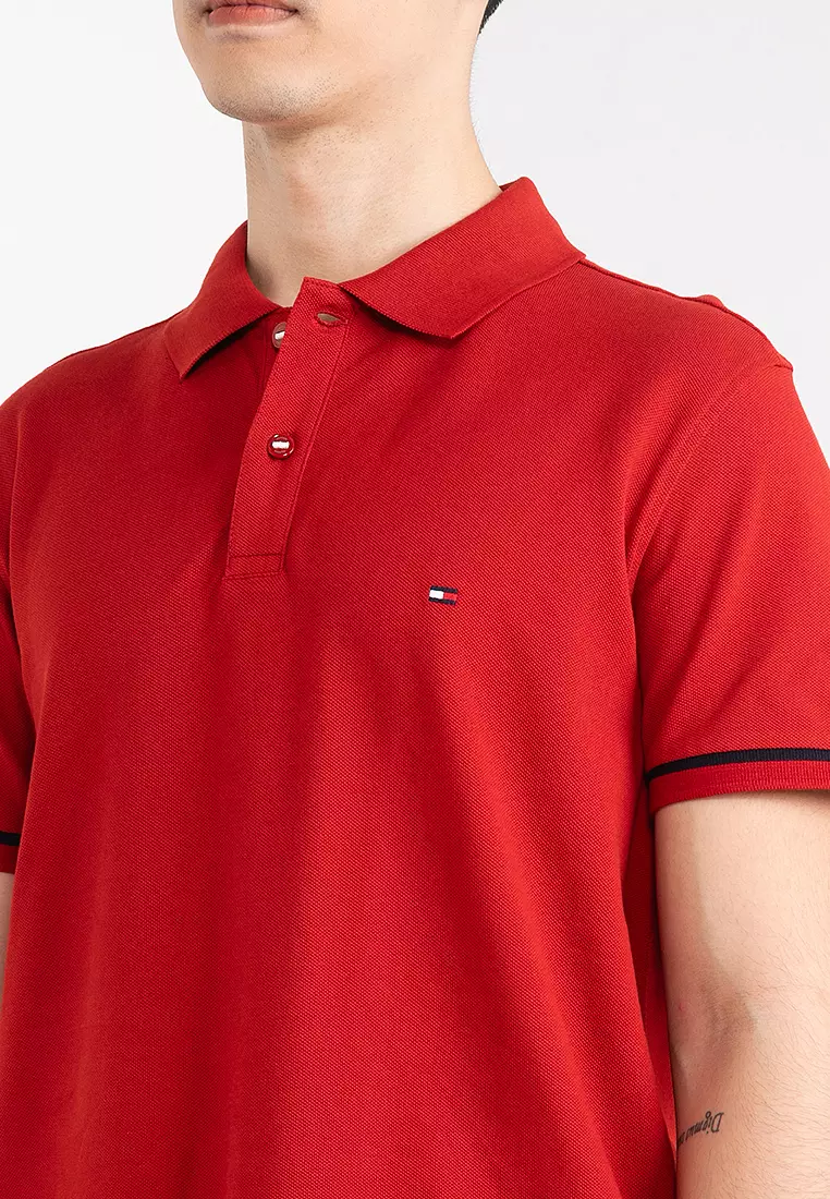 Under Placket Detail Polo Shirt