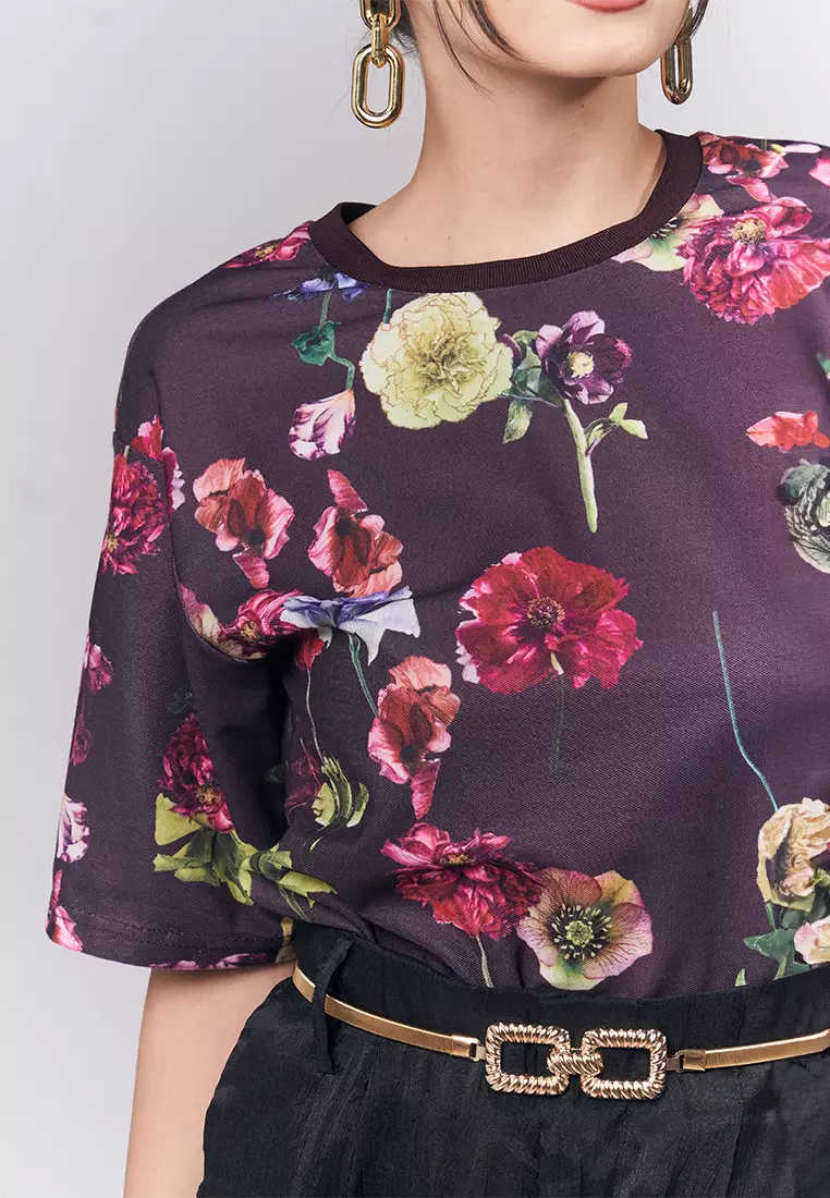 Justice Short Sleeve Shirt Top