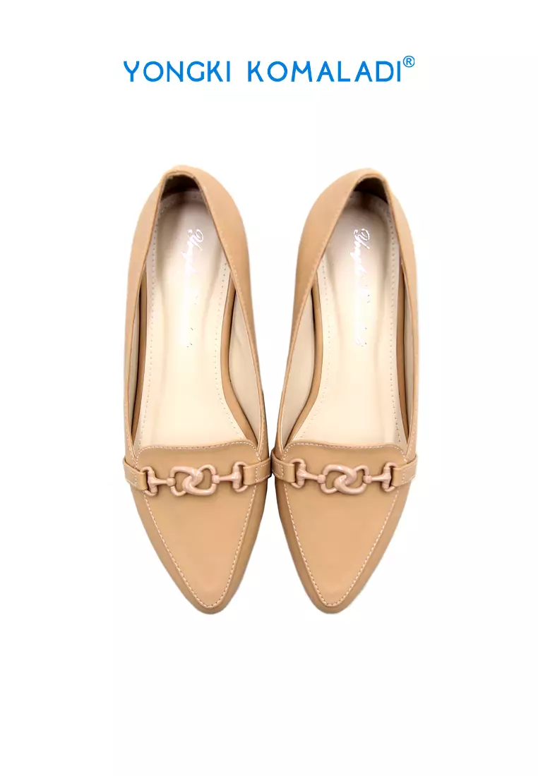 [ ORIGINAL ] YONGKI KOMALADI PANTOFEL OL-YSL1105-22 CREAM TUA