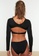 Trendyol black Surf Themed Bikini Top With Detachable Sleeves 74CB8USE32AC6FGS_2
