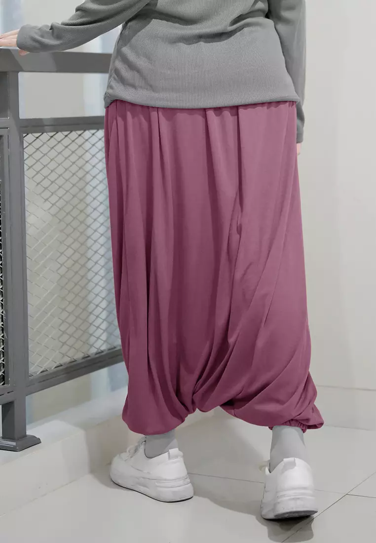 Zelena - Akira Sirwal Pants | Celana Olahraga | Harem Pants | Celana Syari Olahraga - XL