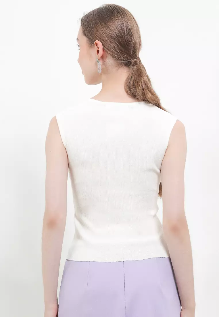 Mc Rossette Knit Top