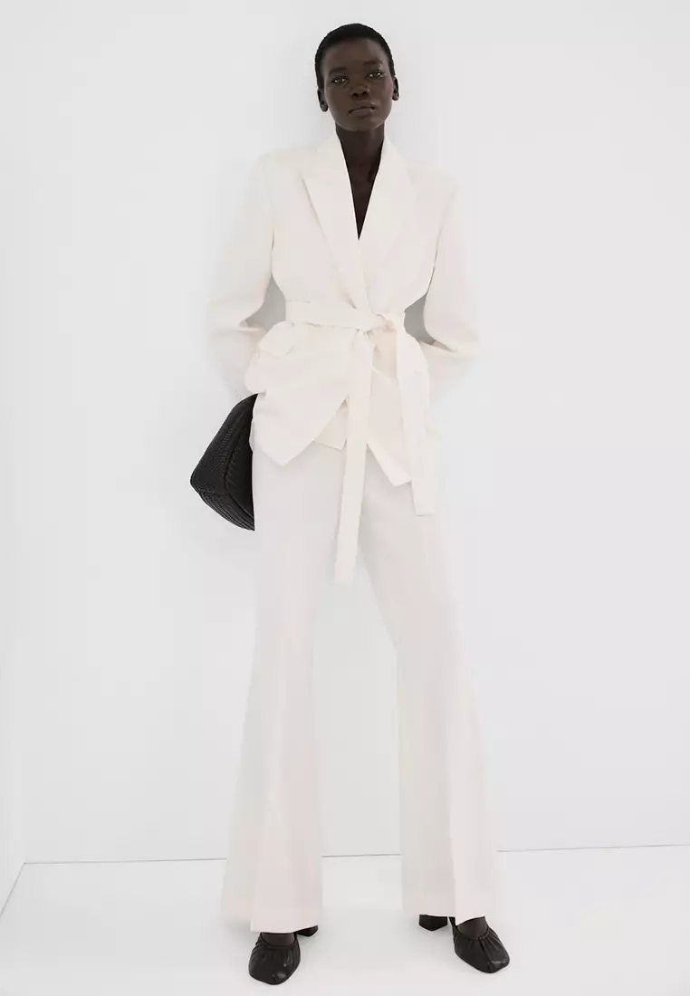 High-Waist Suit Trousers