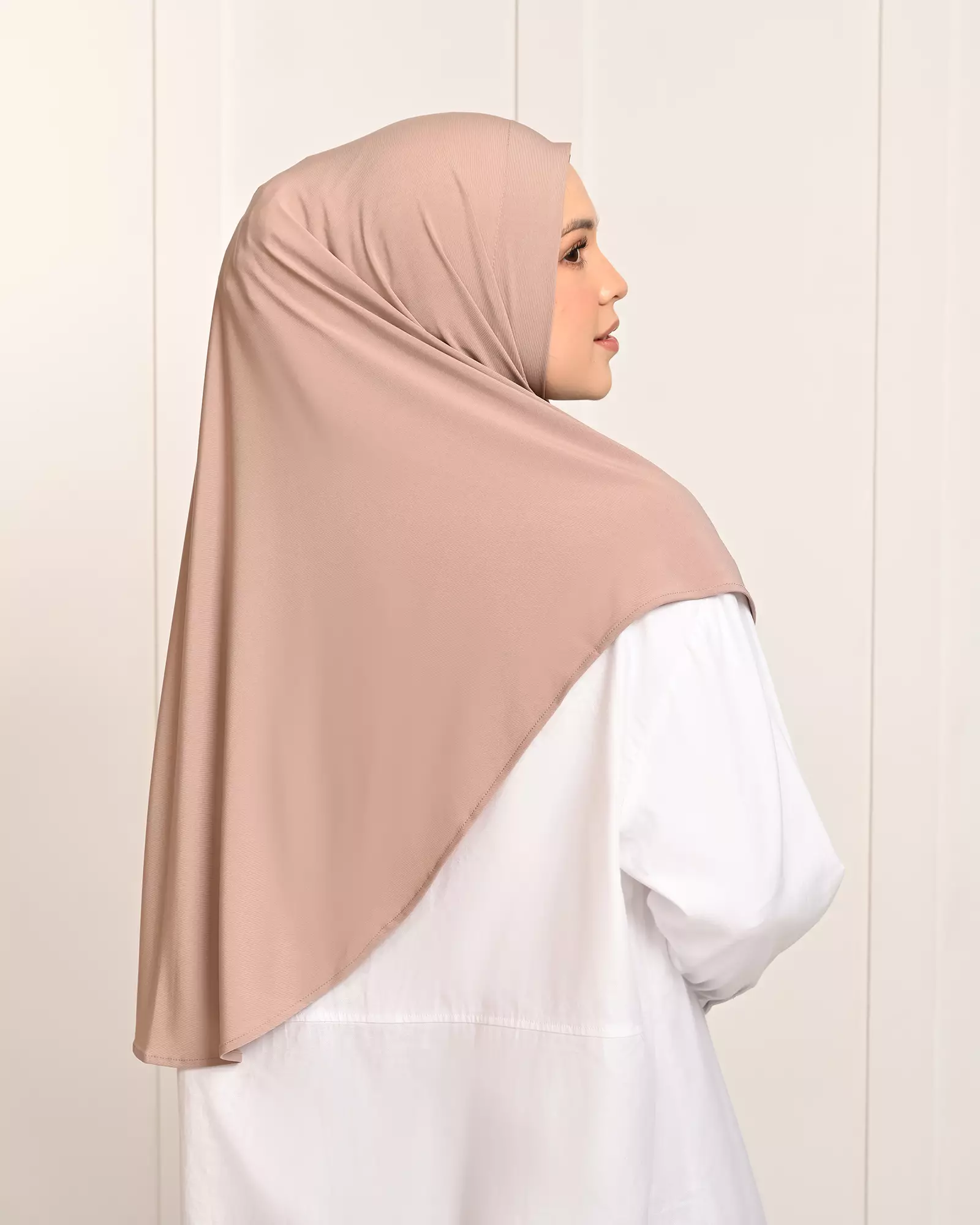 Geulis.id ADEEVA BERGO INSTANT (8 warna) Hijab - DUSTYPINK
