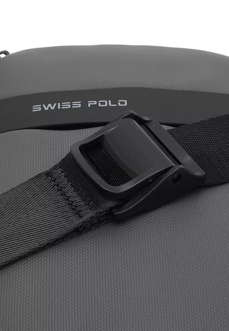 Men's Sling Bag / Crossbody Bag (Tas Selempang Pria) - Abu-Abu