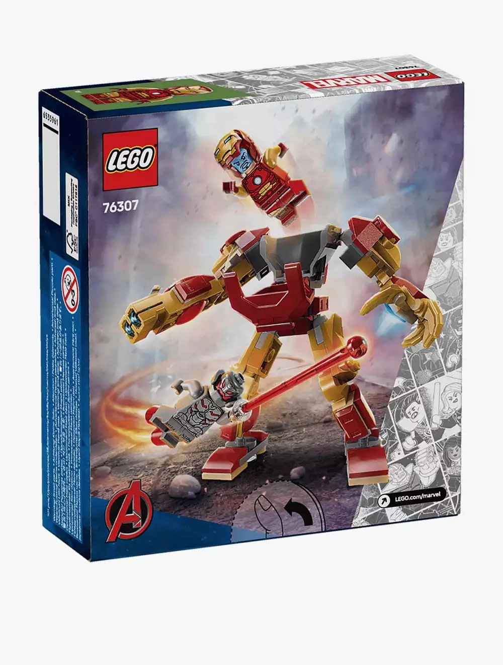 LEGO® Super Heroes Marvel Iron Man Mech vs. Ultron - 76307
