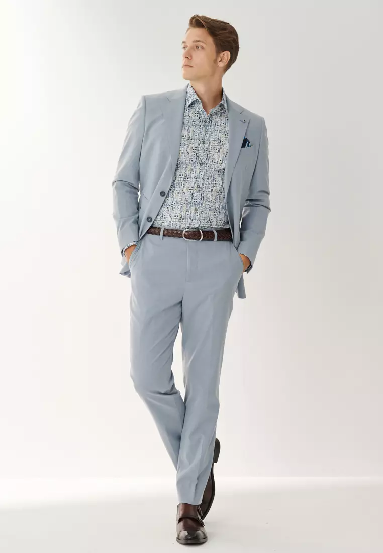 Blue Print Classic Shirt