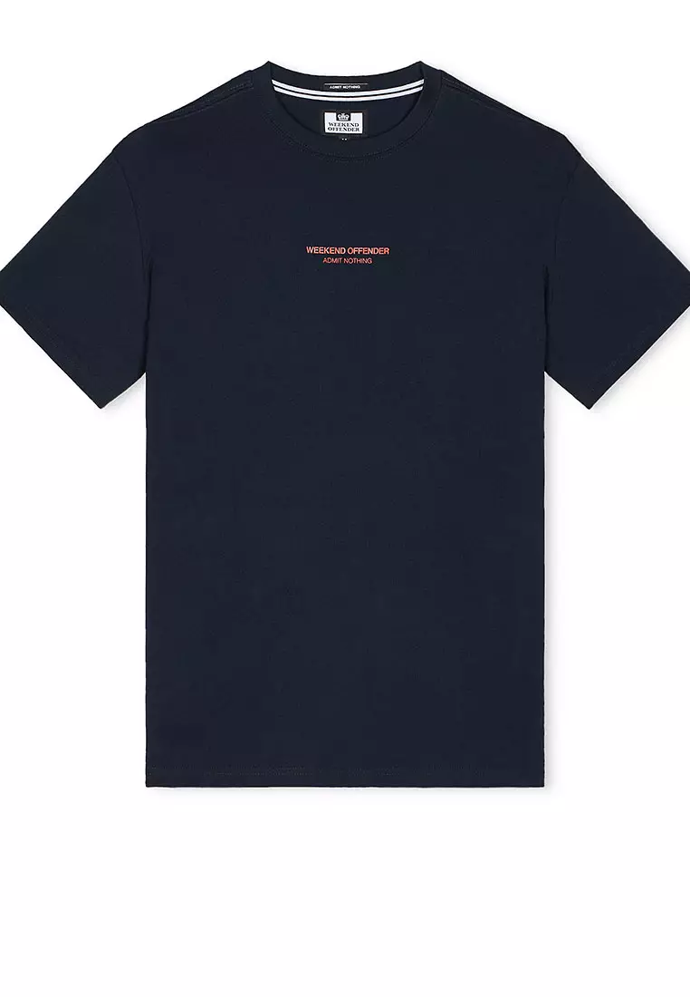 MENS NAVY/SUNSET MILLERGROVE WOAN TEE