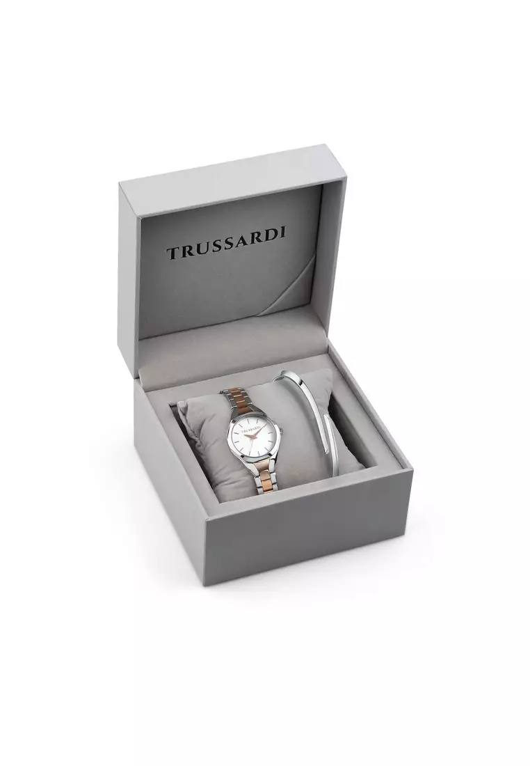 【2 Years Warranty】  Trussardi Metropolitan 30mm Women's Quartz Watches R2453159503