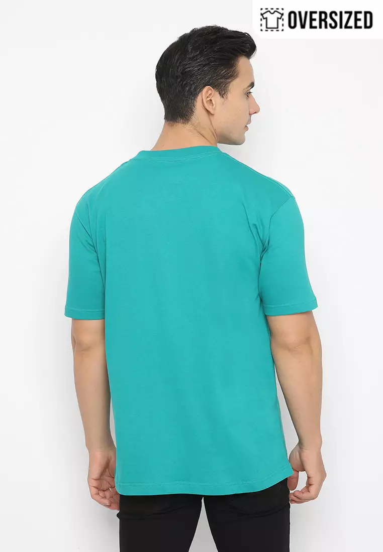 RBJ T-Shirt Cotton Polos Oversized Pria 2079030001