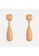 A-Excellence gold Golden Texture Long Drop Earrings D0402ACE47CB2CGS_2