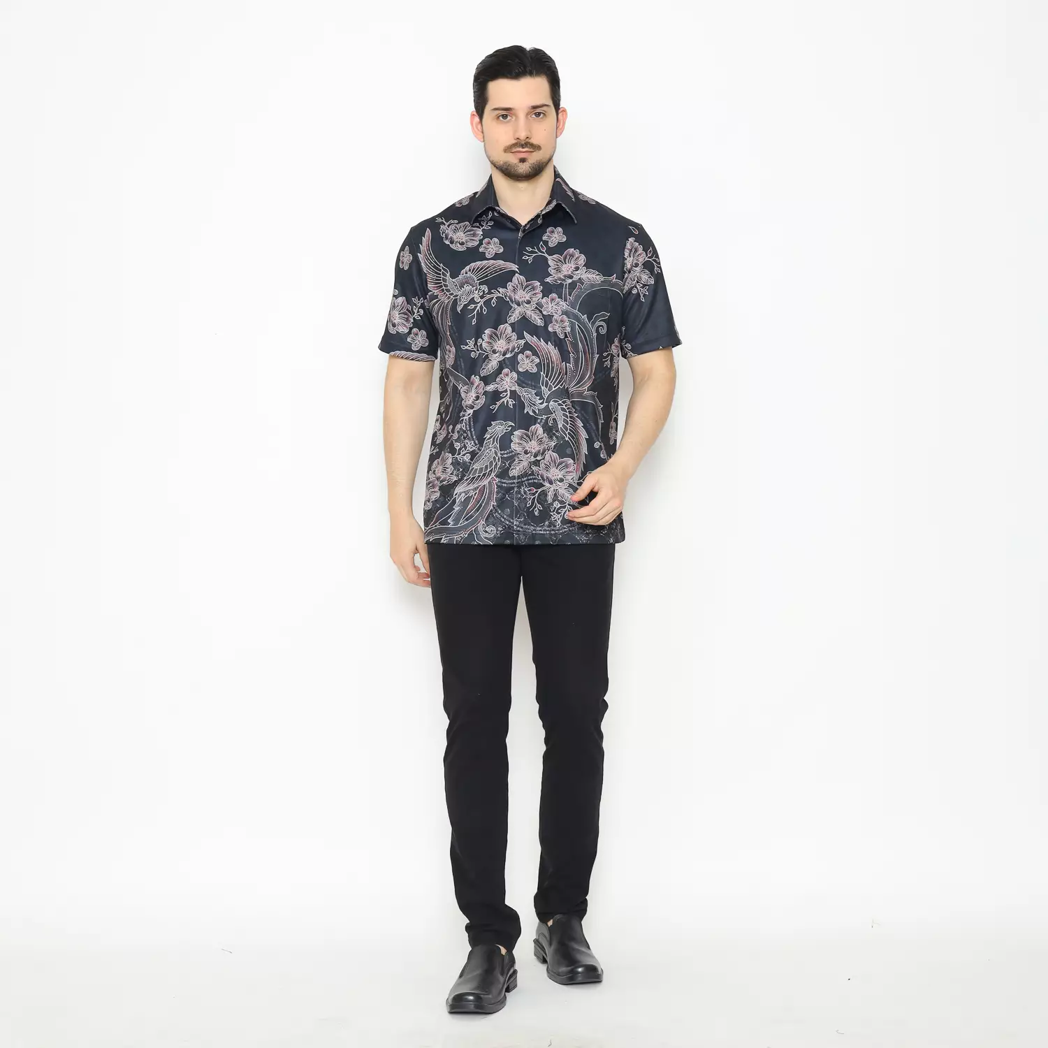 MAGINOT AARON Batik Pria Active Wear Quick Dry Lengan Pendek