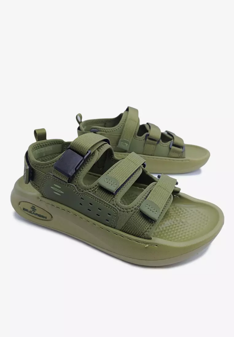 Dr Cardin Men Adjustable Triple Strappy Chunky Walking Sandals D-EOR-8376
