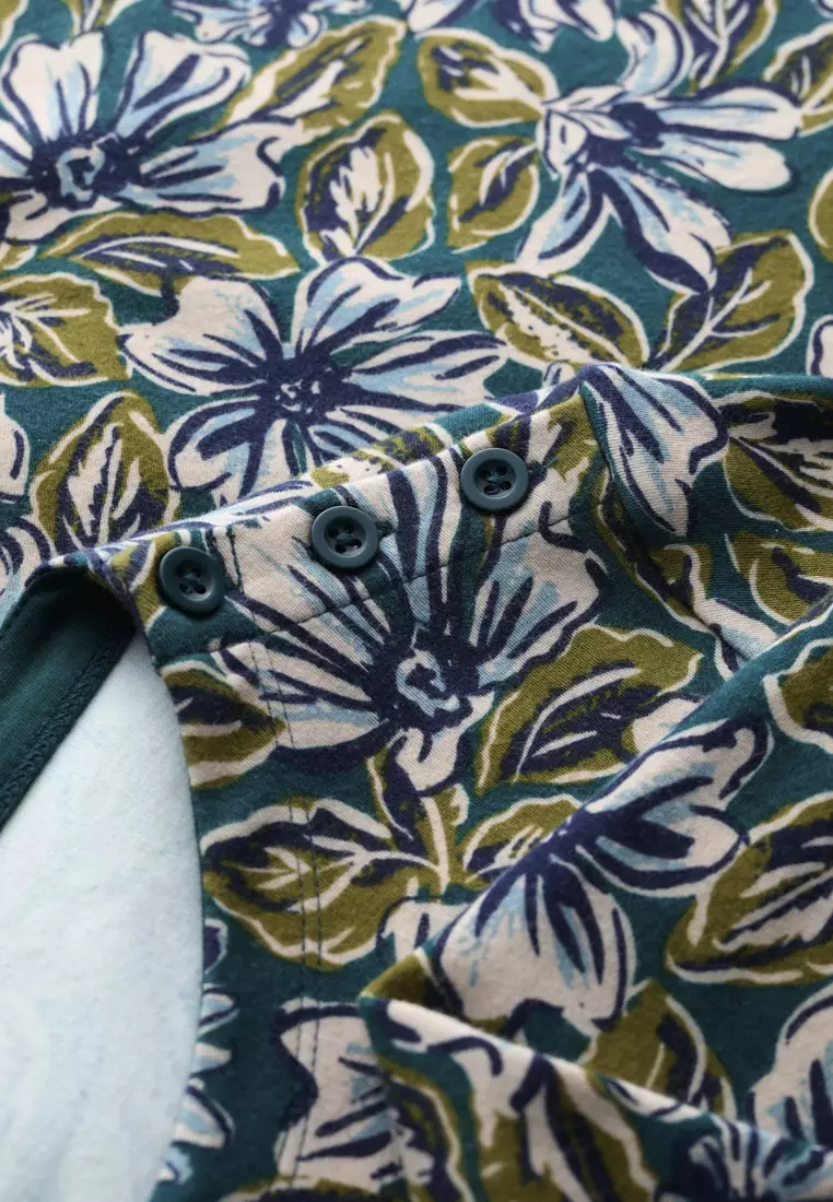 Seasalt Cornwall Teal Tall Waves Tunic