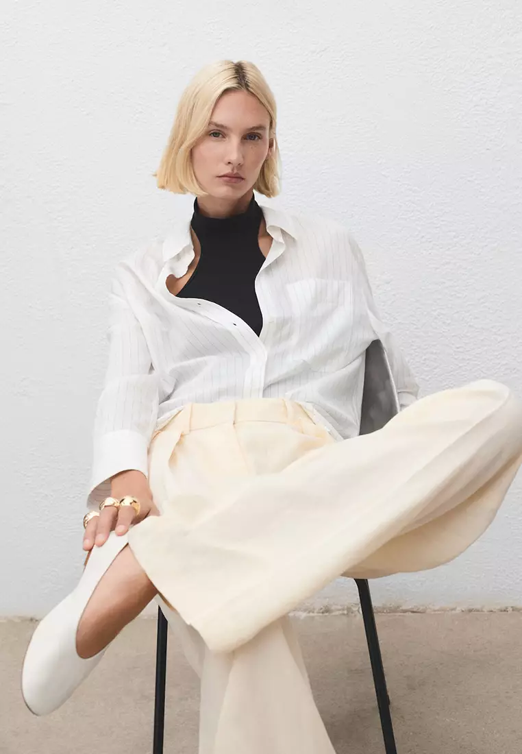 Leather Ballet Flats