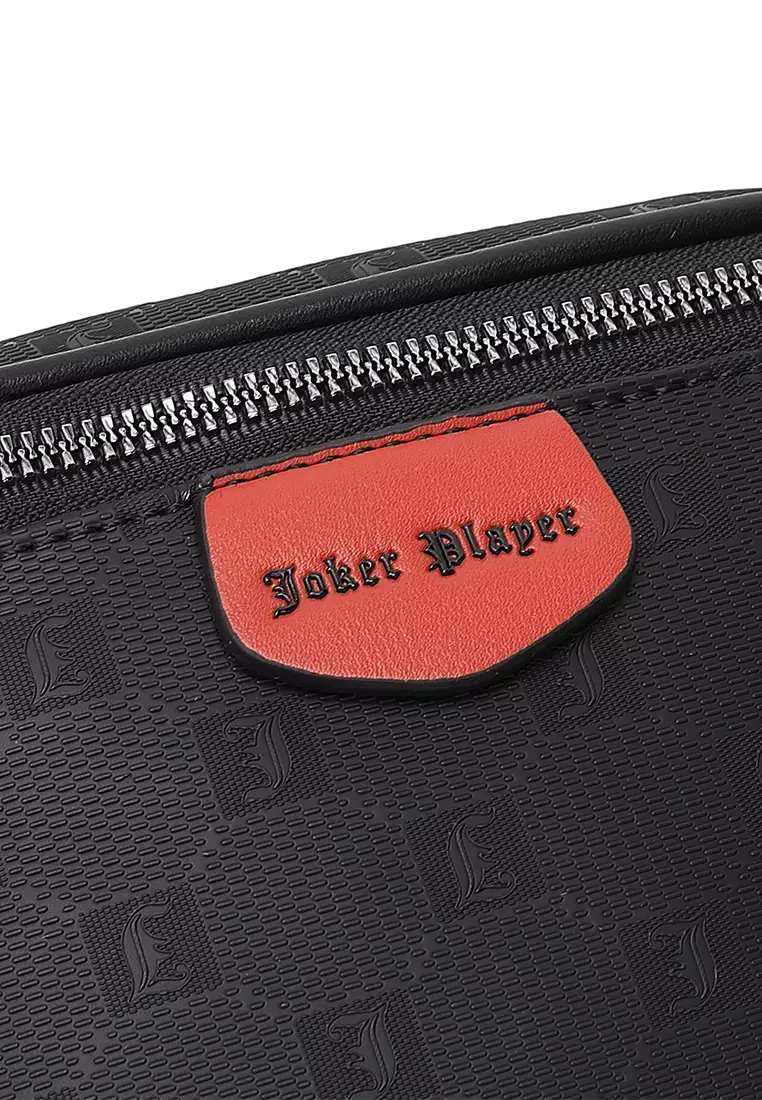 Men's Waist Bag / Belt Bag / Chest Bag - Black