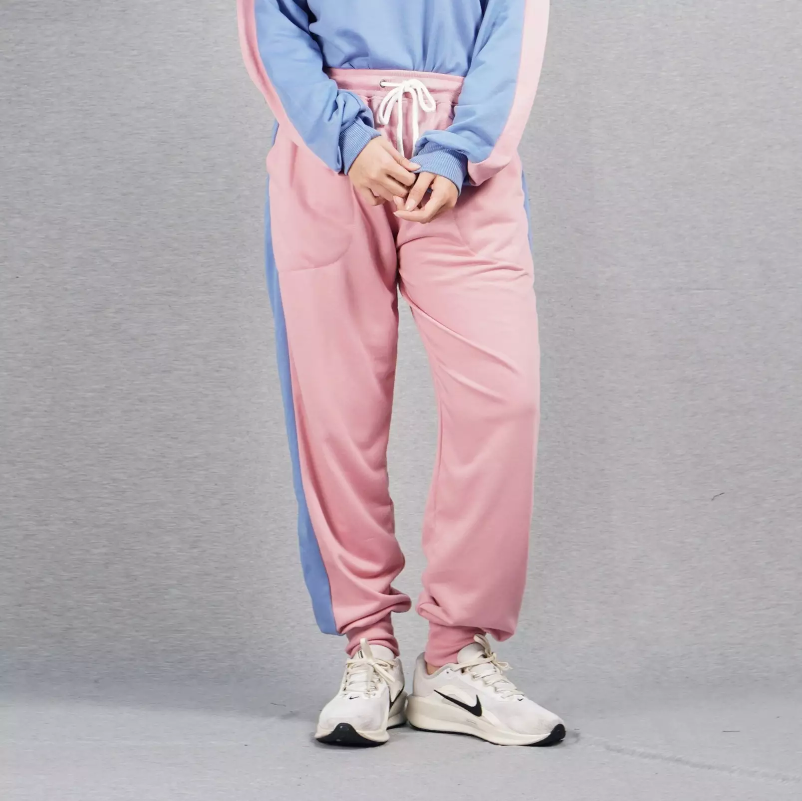 Mia Jogger Pants Wanita Celana Jogger Wanita Celana Training Celana Olahraga - PINK