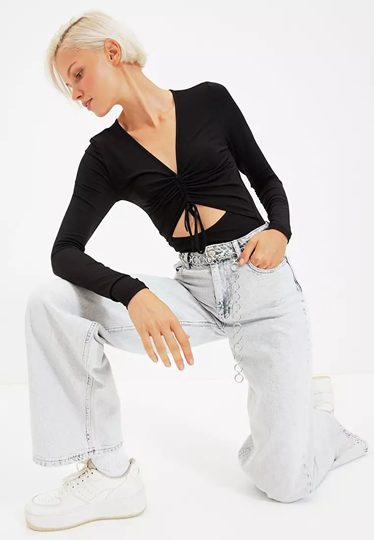 Cut Out Detail Bodysuit