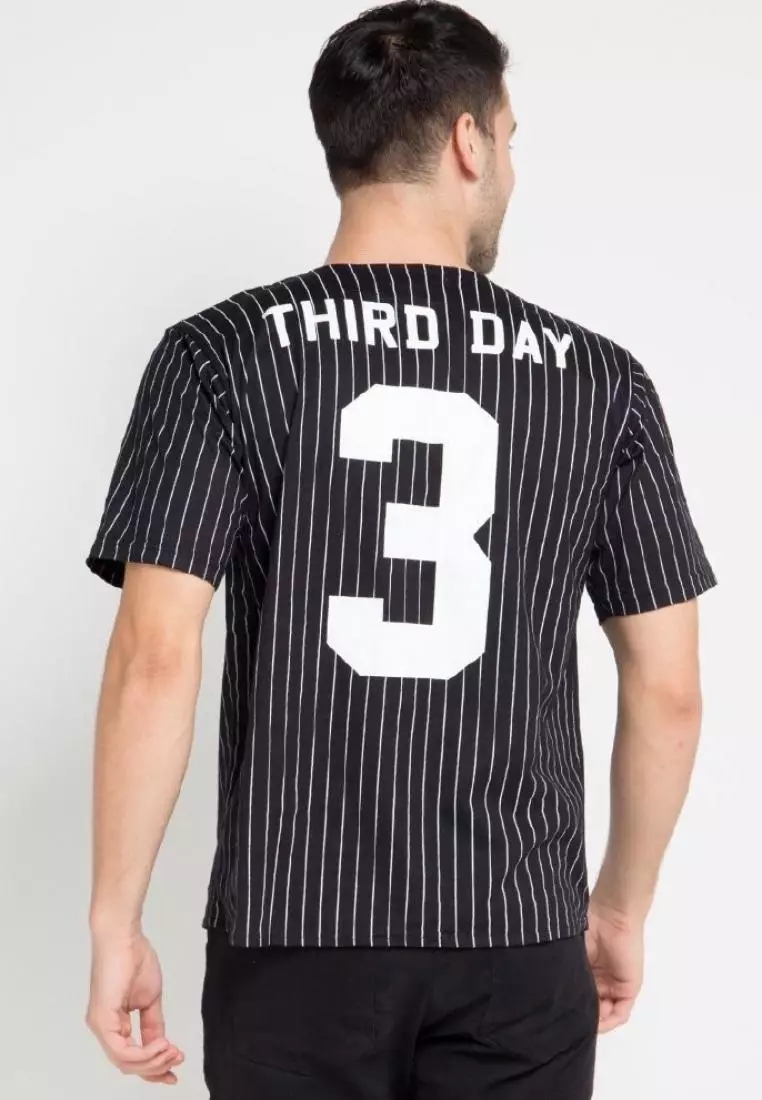 MT577J s/s Men Baseball Vertical Logo blkXS