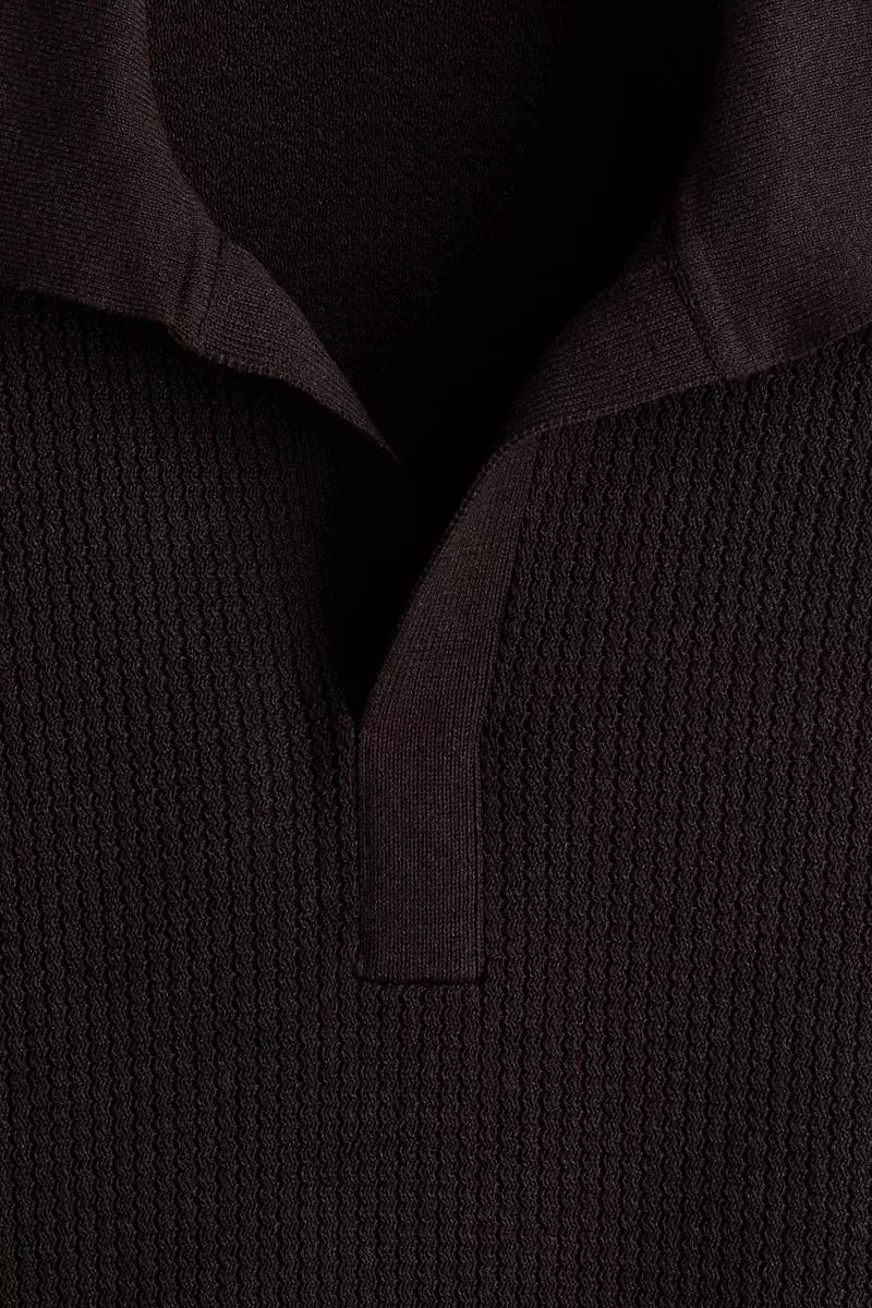 Regular Fit Knitted polo shirt