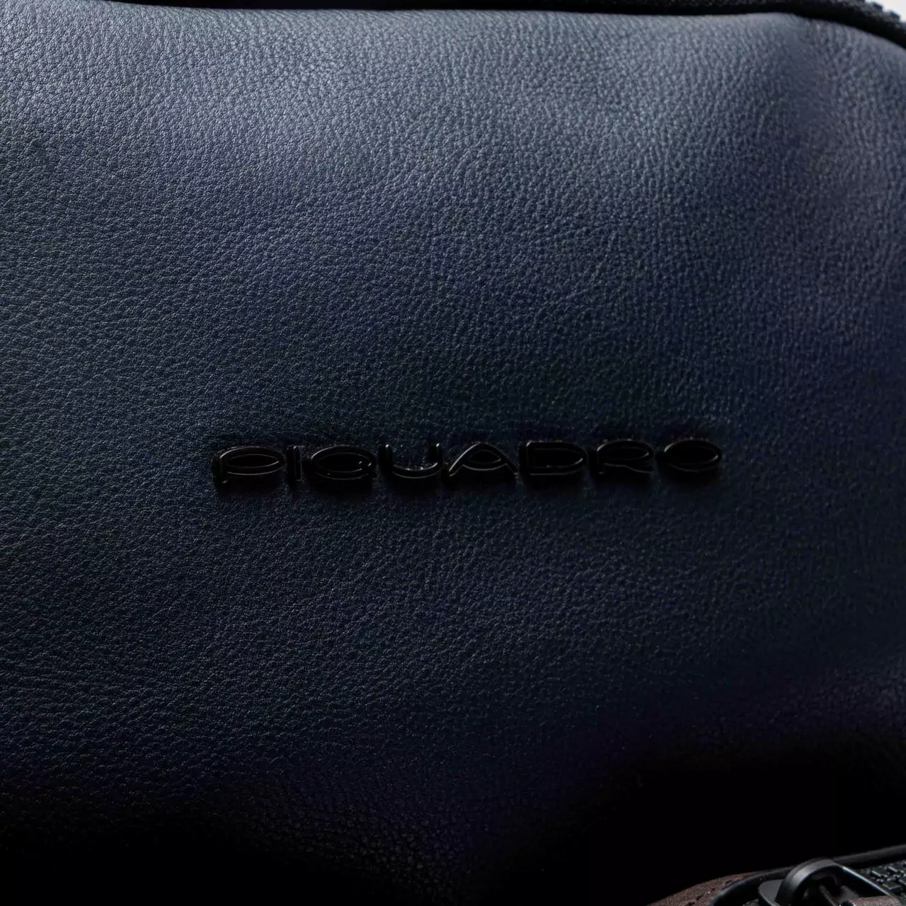 Laptop Backpack 14" in Leather Blue