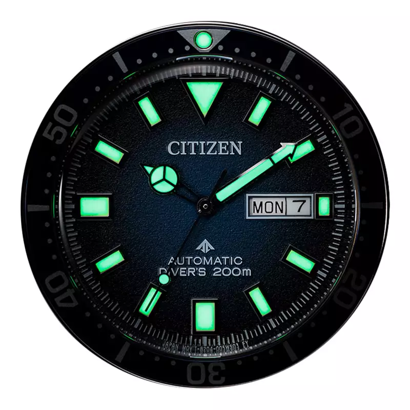 Jam Tangan Pria Citizen Promaster NY0129-07L Automatic Diver Blue Dial Black Polyurethane Strap