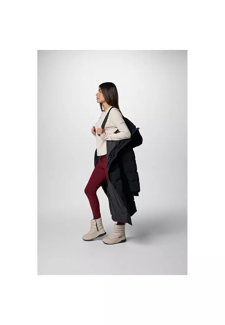 Columbia Women's Amaze Puff™ Long Hooded Jacket - Black