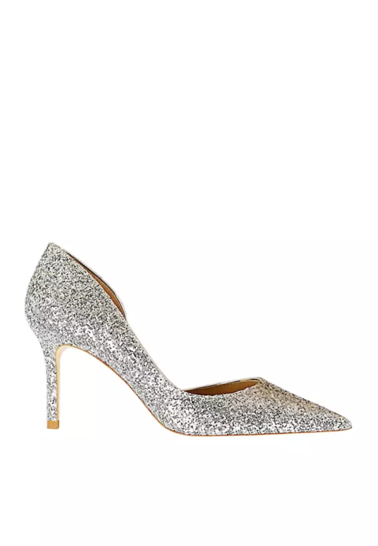 Discount on Twenty Eight Shoes  shoes - SKU: Unilateral Open Sequins Evening And Bridal Shoes Vp88621
