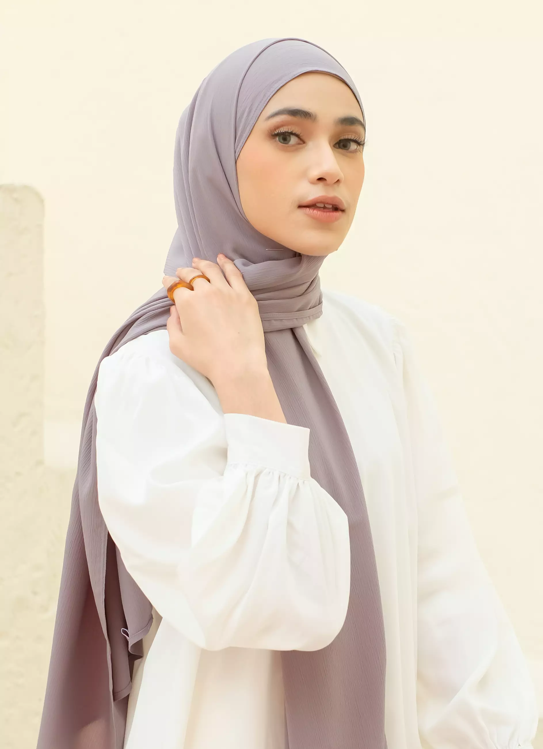 Sheera Shawl Dark Grey