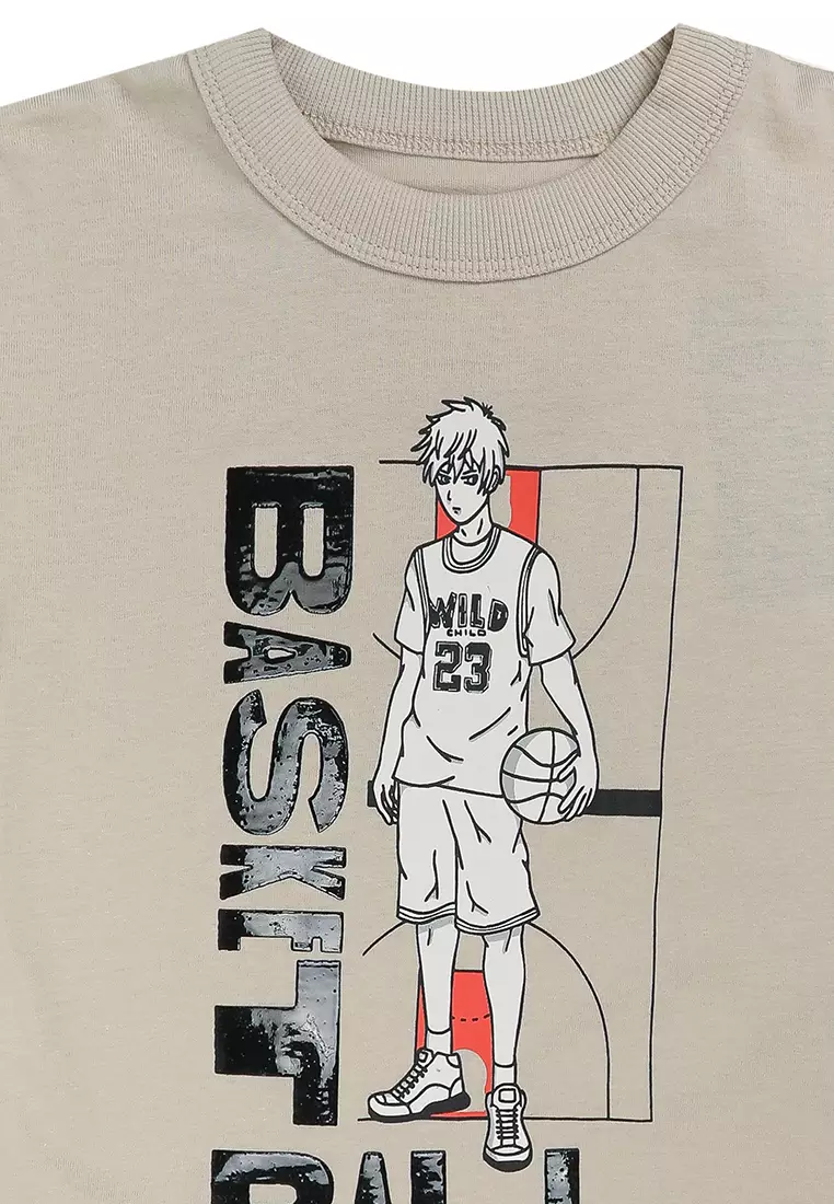 Jonny Short Sleeve Graphic Print Tee