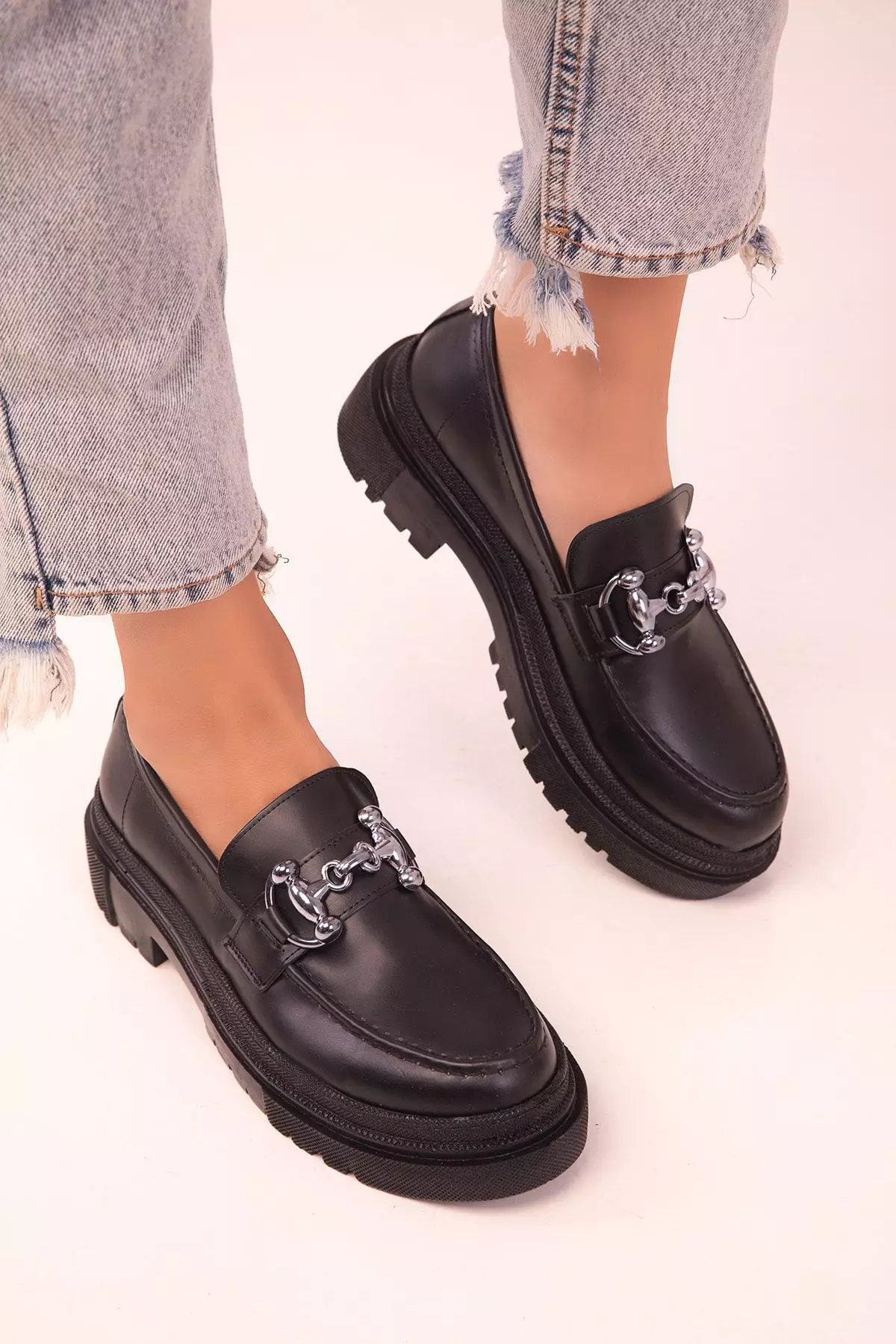 Round Toe Loafers