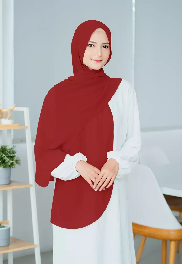 HIJAB INSTAN SAFFA - MAROON