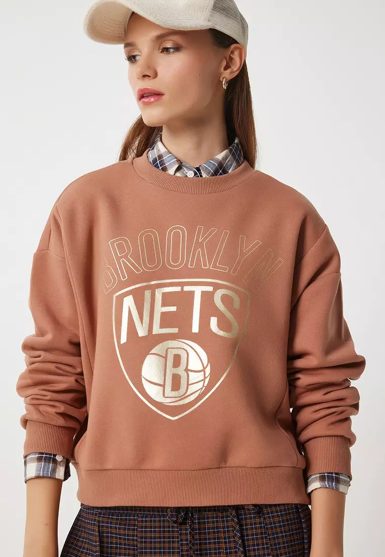 Light Glittery Printed Raised Seasonal Sweatshirt