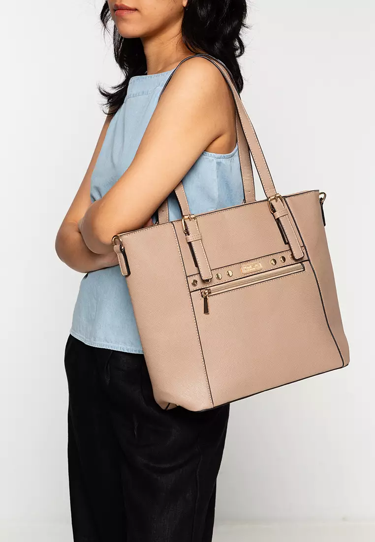 Saffiano Convertible Tote Bag